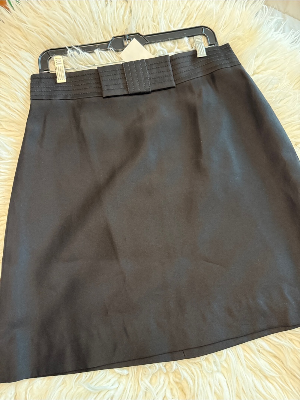 NWT Kate Spade Classic Black Women's A-Line Skirt Sz 10